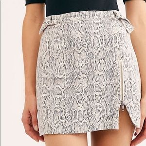 Free People Midnight Magic Printed Skirt